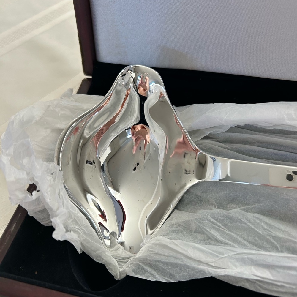 WALLACE SILVERSMITHS SILVER PUNCHBOWL LADLE - NWOT - Picture 5 of 8